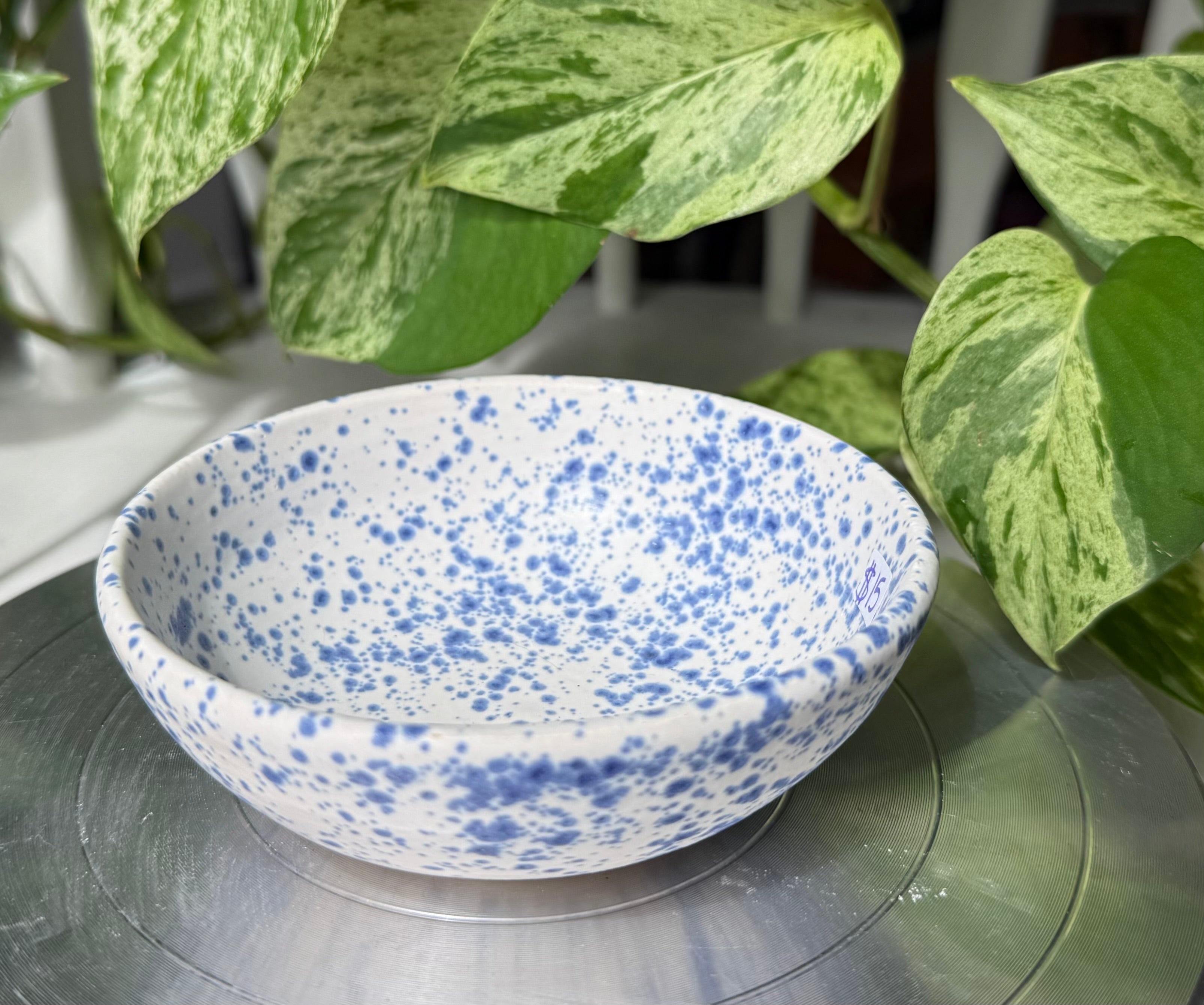 Blue White Trinket Dish
