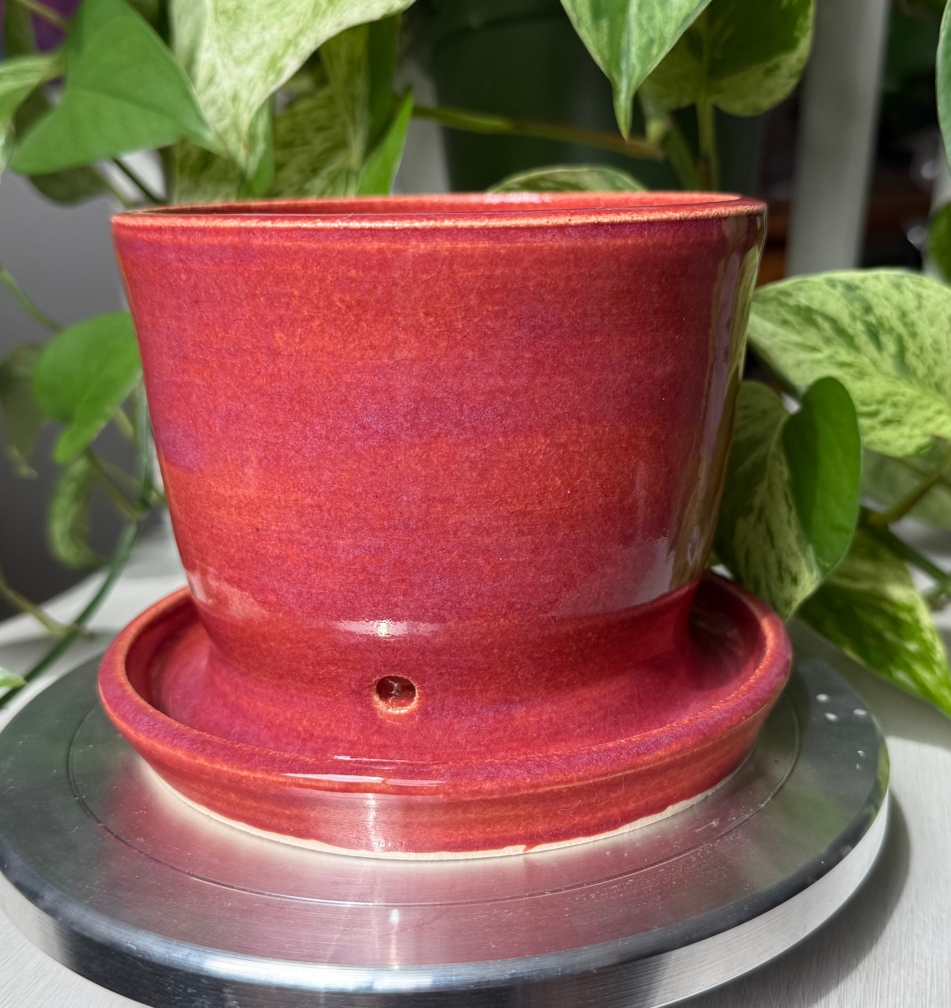 Red Planter - 5”