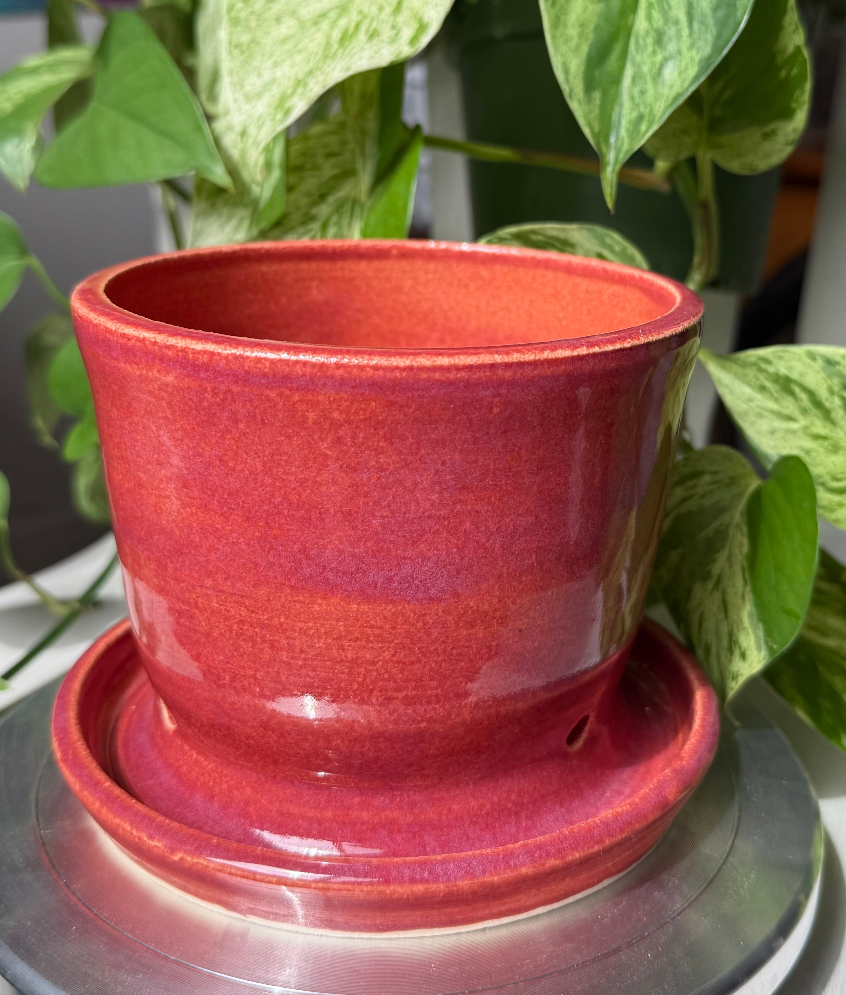 Red Planter - 5”