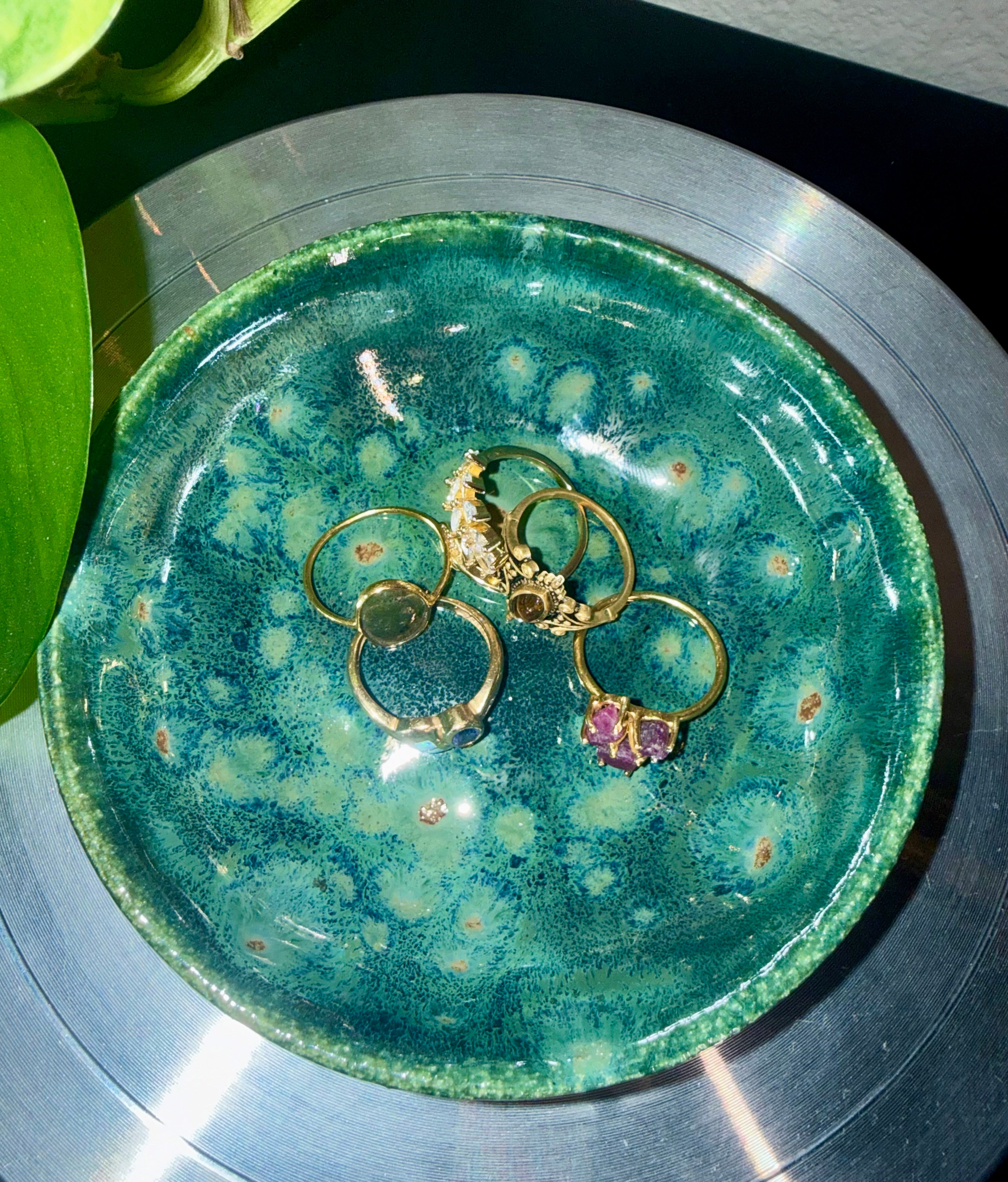 Olive Float Trinket Dish