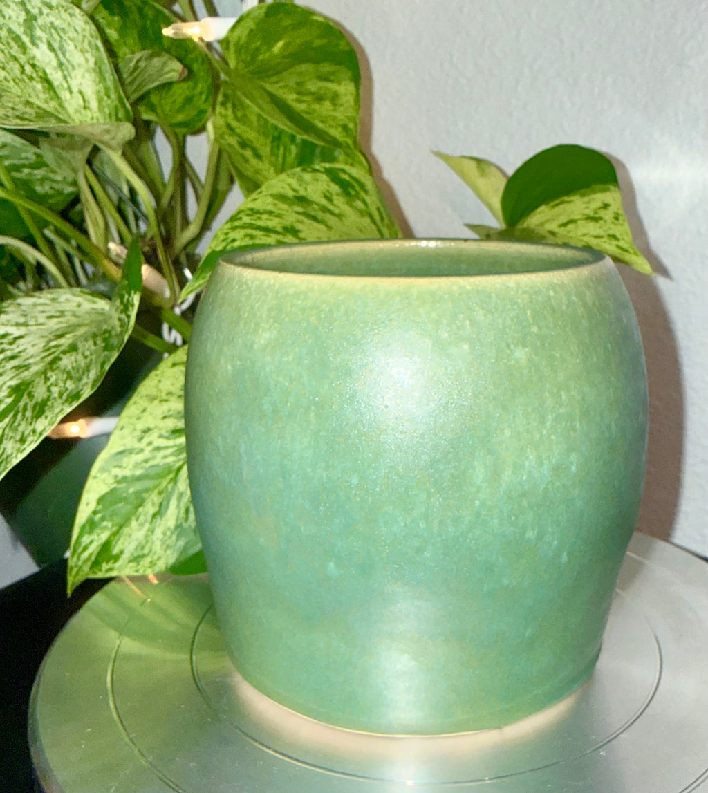Matte Green Vase