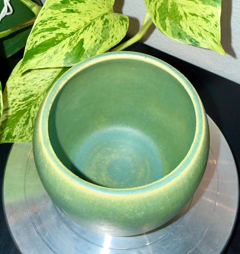 Matte Green Vase