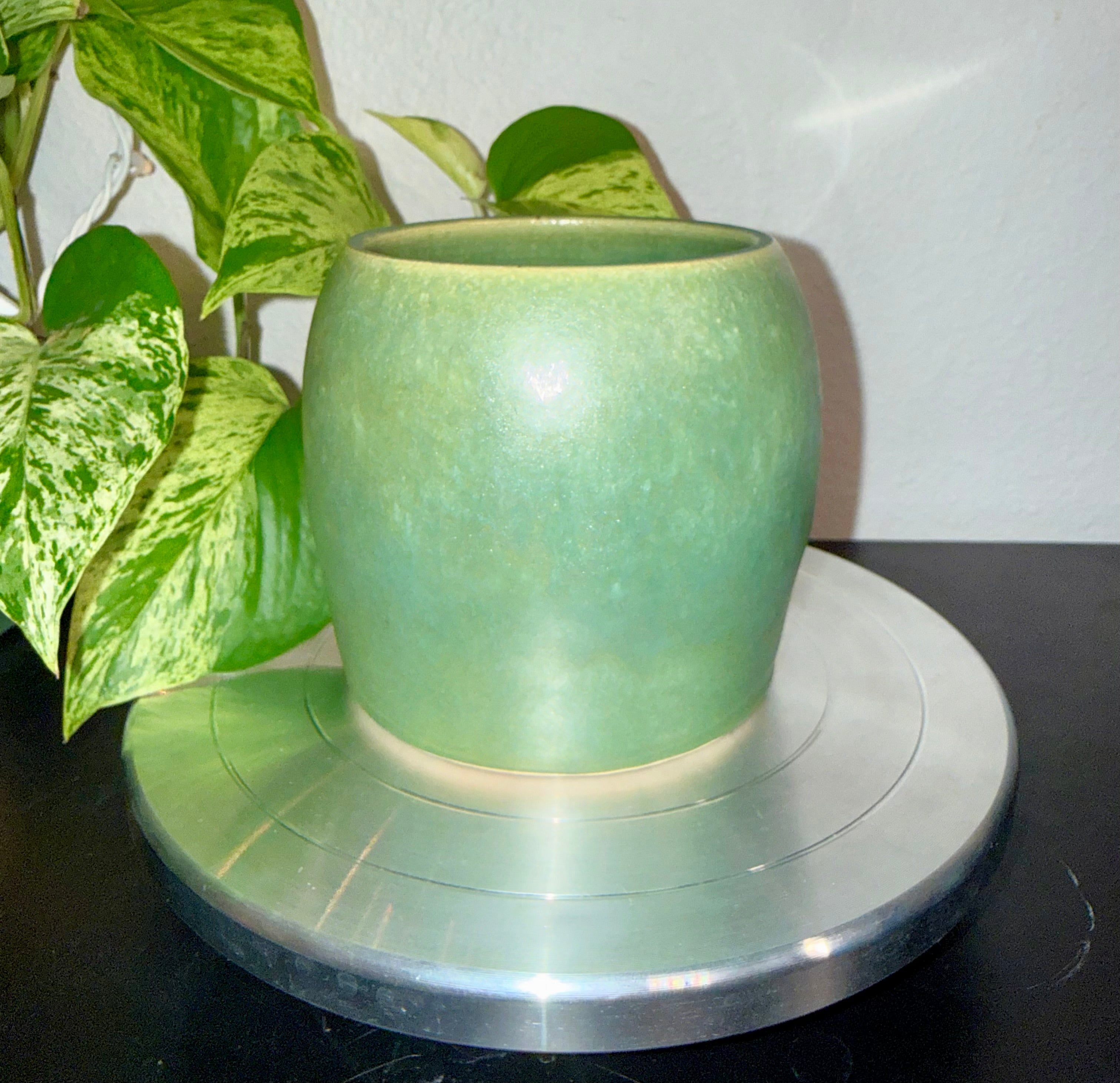 Matte Green Vase
