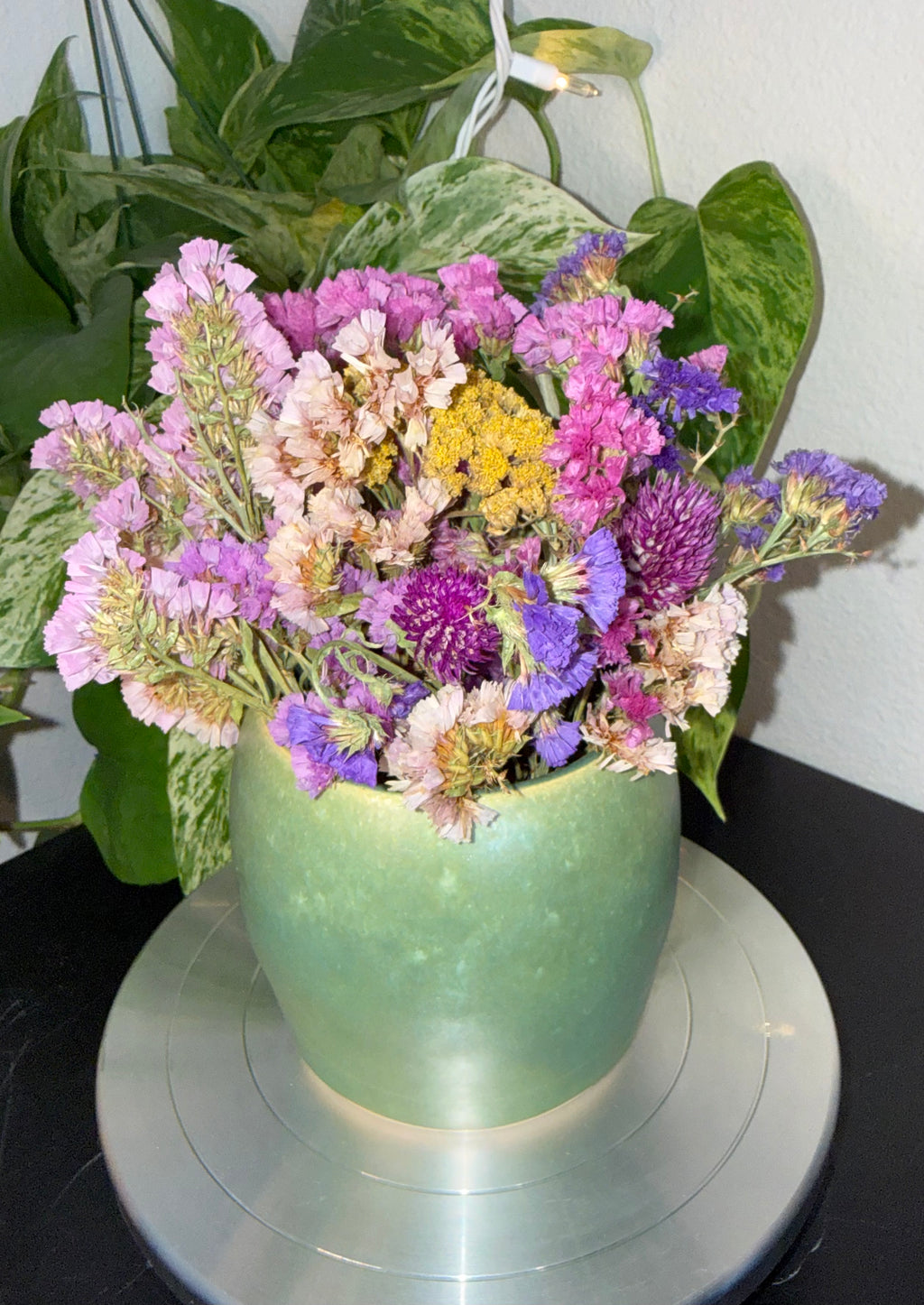 Matte Green Vase